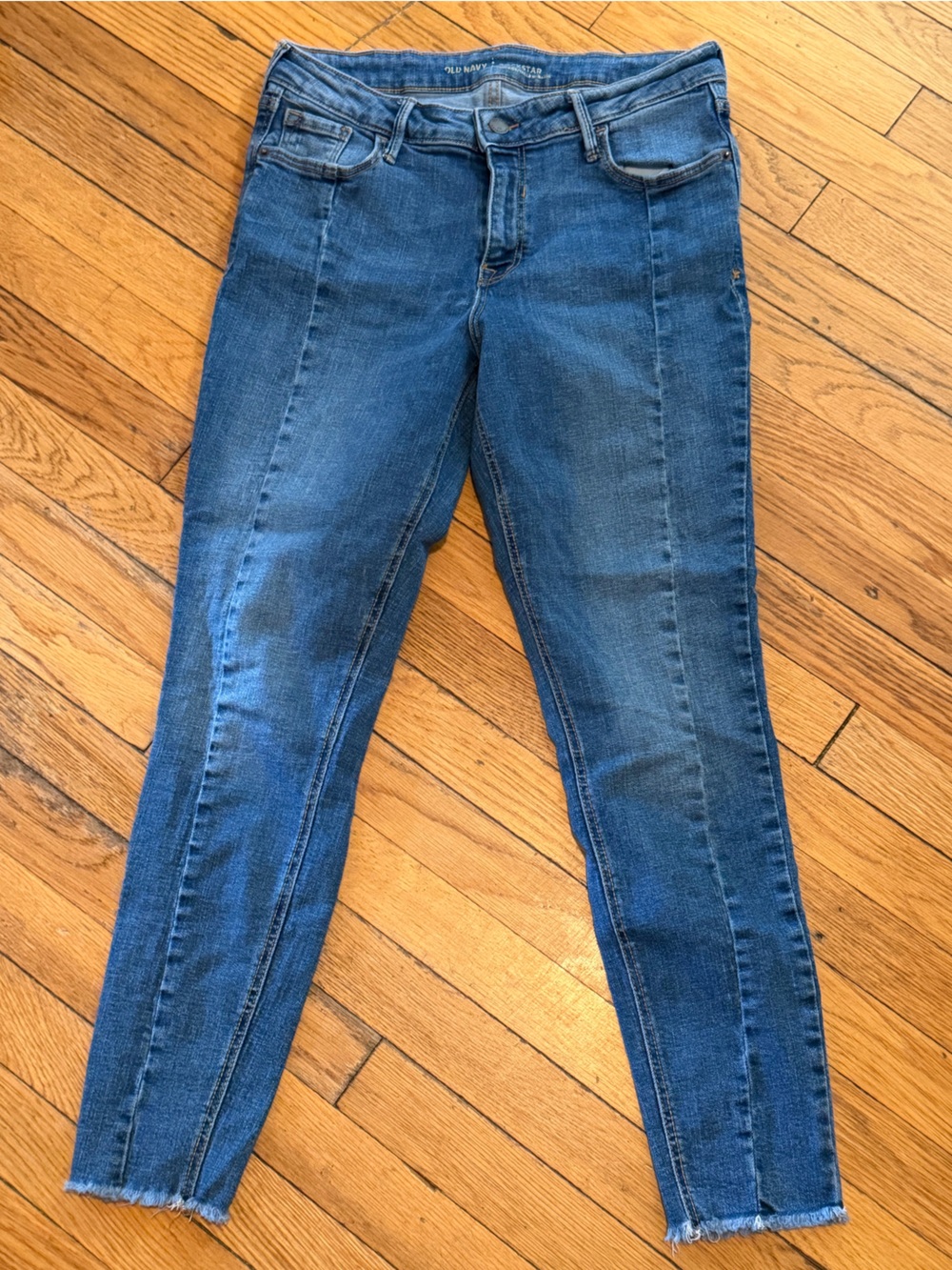 Old Navy Rockstar Dark Blue Skinny Jeans